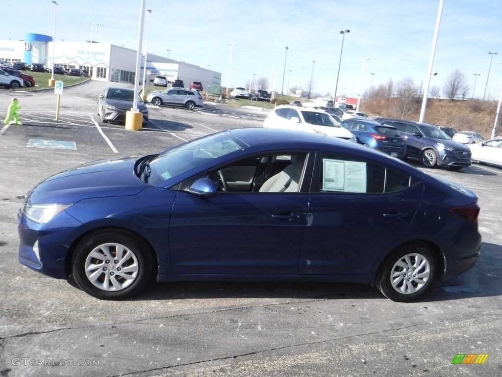 2019 Elantra SE - Lakeside Blue / Gray photo #6