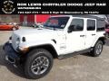 Bright White 2022 Jeep Wrangler Unlimited Sahara 4x4