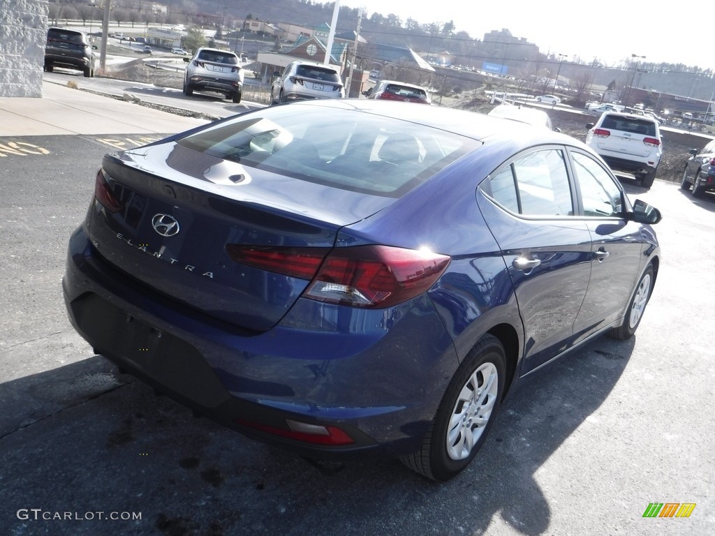 2019 Elantra SE - Lakeside Blue / Gray photo #9