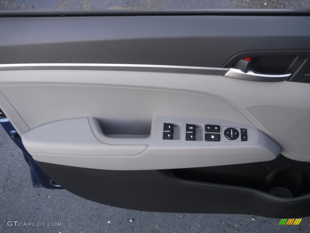 2019 Elantra SE - Lakeside Blue / Gray photo #12