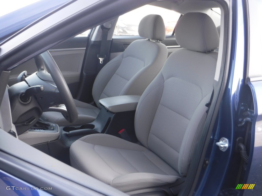 2019 Elantra SE - Lakeside Blue / Gray photo #13