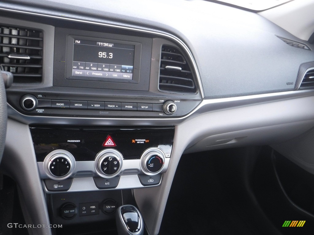 2019 Elantra SE - Lakeside Blue / Gray photo #15