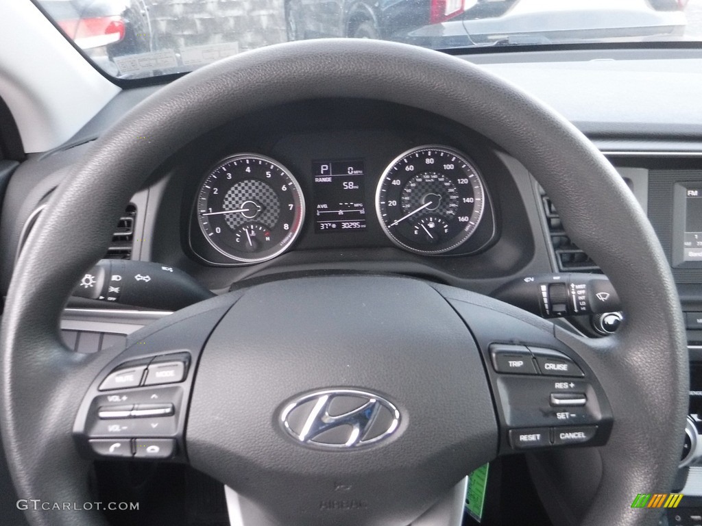 2019 Elantra SE - Lakeside Blue / Gray photo #18