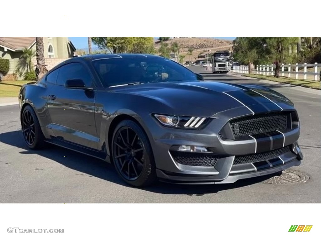 Magnetic Metallic 2016 Ford Mustang Shelby GT350 Exterior Photo #143549856
