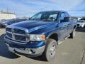 2004 Patriot Blue Pearl Dodge Ram 2500 SLT Quad Cab 4x4  photo #3