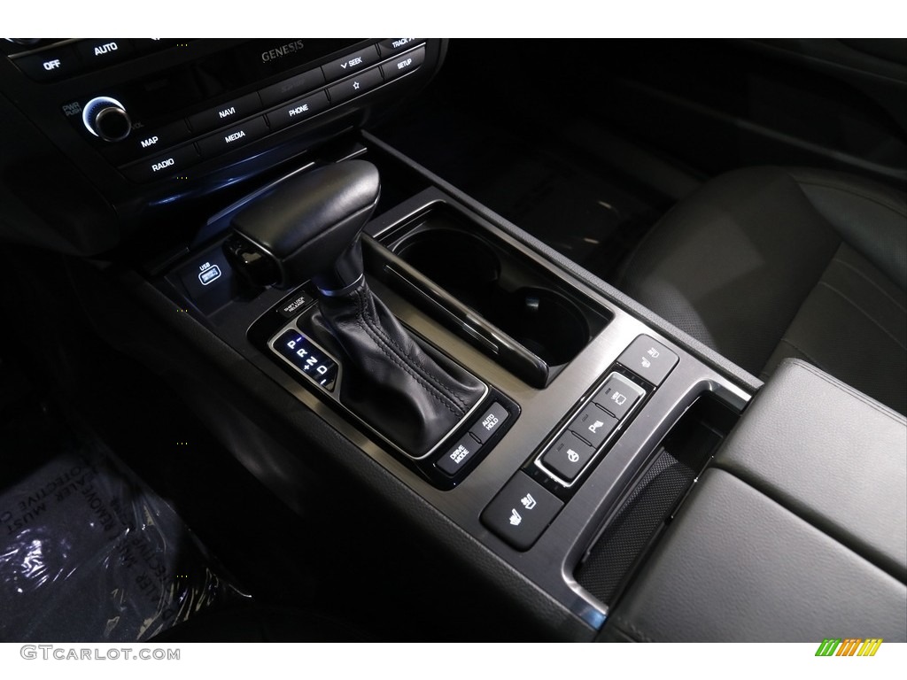 2019 Genesis G80 AWD - Himalayan Gray / Black photo #13
