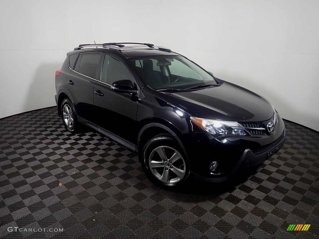 2015 RAV4 XLE - Black / Ash photo #4