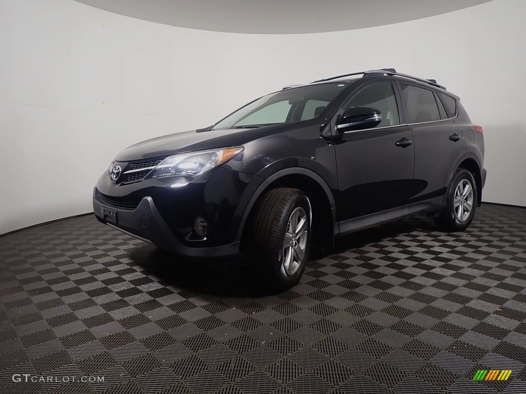2015 RAV4 XLE - Black / Ash photo #9