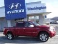 2013 Ruby Red Metallic Ford F150 Limited SuperCrew 4x4  photo #2