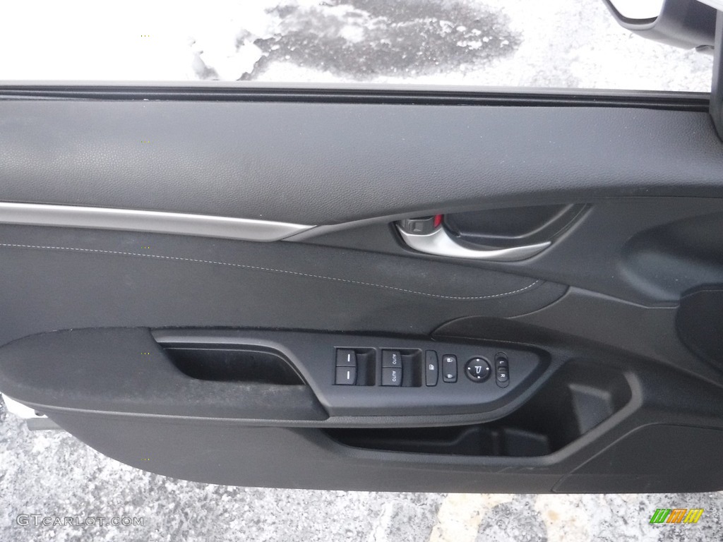 2019 Civic EX Hatchback - Taffeta White / Black photo #12