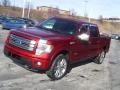 2013 Ruby Red Metallic Ford F150 Limited SuperCrew 4x4  photo #9