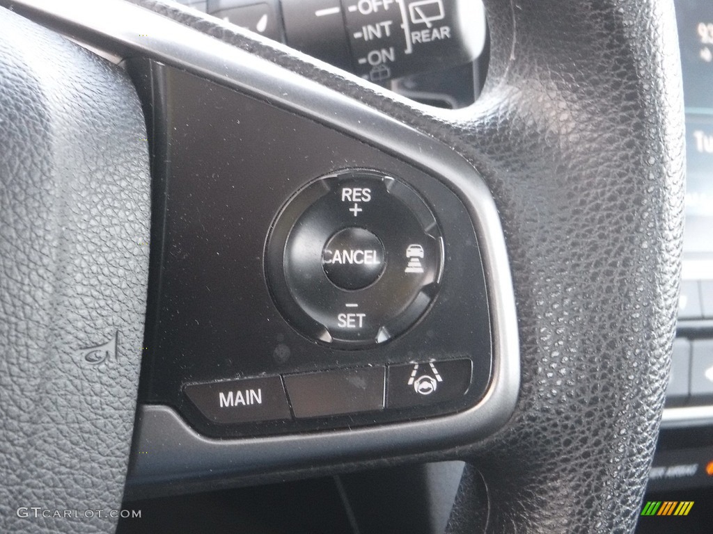 2019 Civic EX Hatchback - Taffeta White / Black photo #22