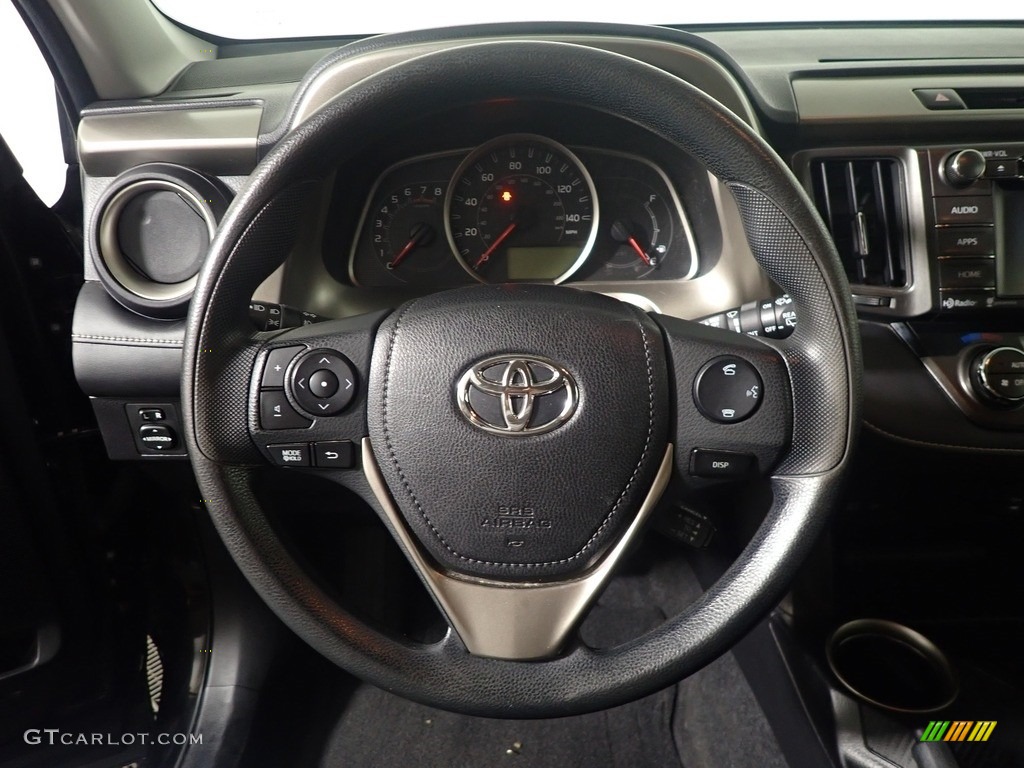 2015 RAV4 XLE - Black / Ash photo #28