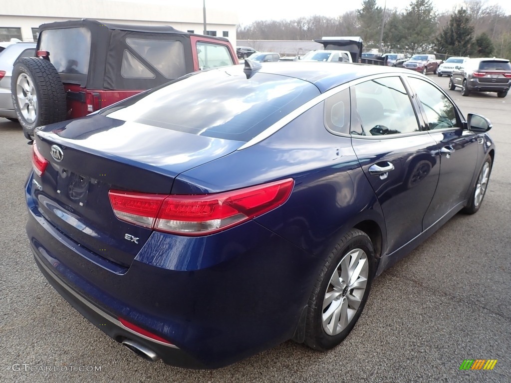 2016 Optima EX - Horizon Blue / Black photo #4