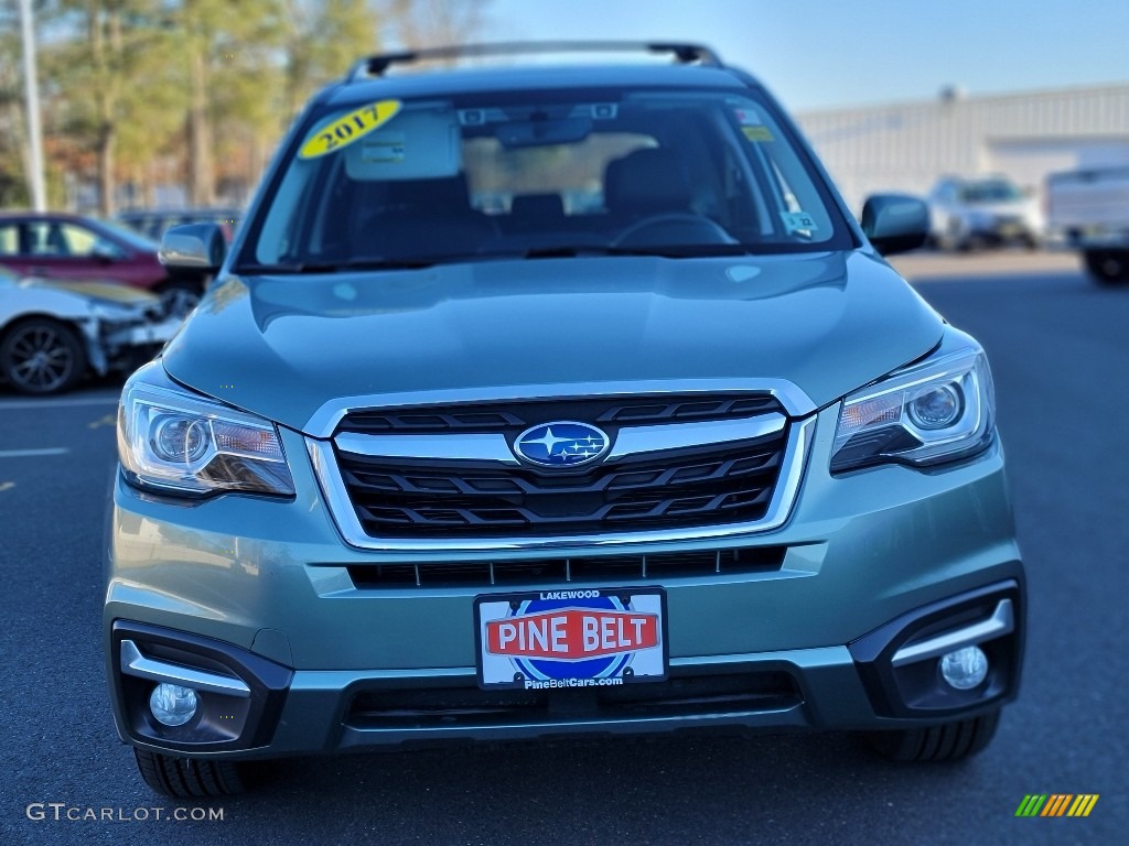 2017 Forester 2.5i Touring - Jasmine Green Metallic / Black photo #10