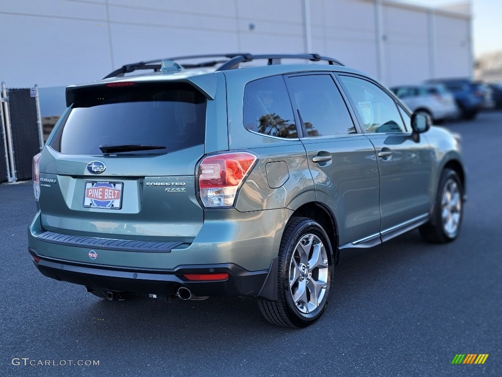 2017 Forester 2.5i Touring - Jasmine Green Metallic / Black photo #14