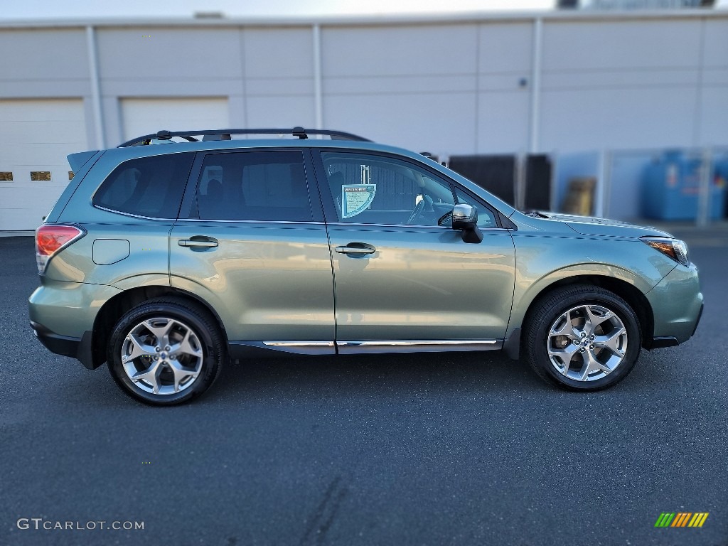 2017 Forester 2.5i Touring - Jasmine Green Metallic / Black photo #15