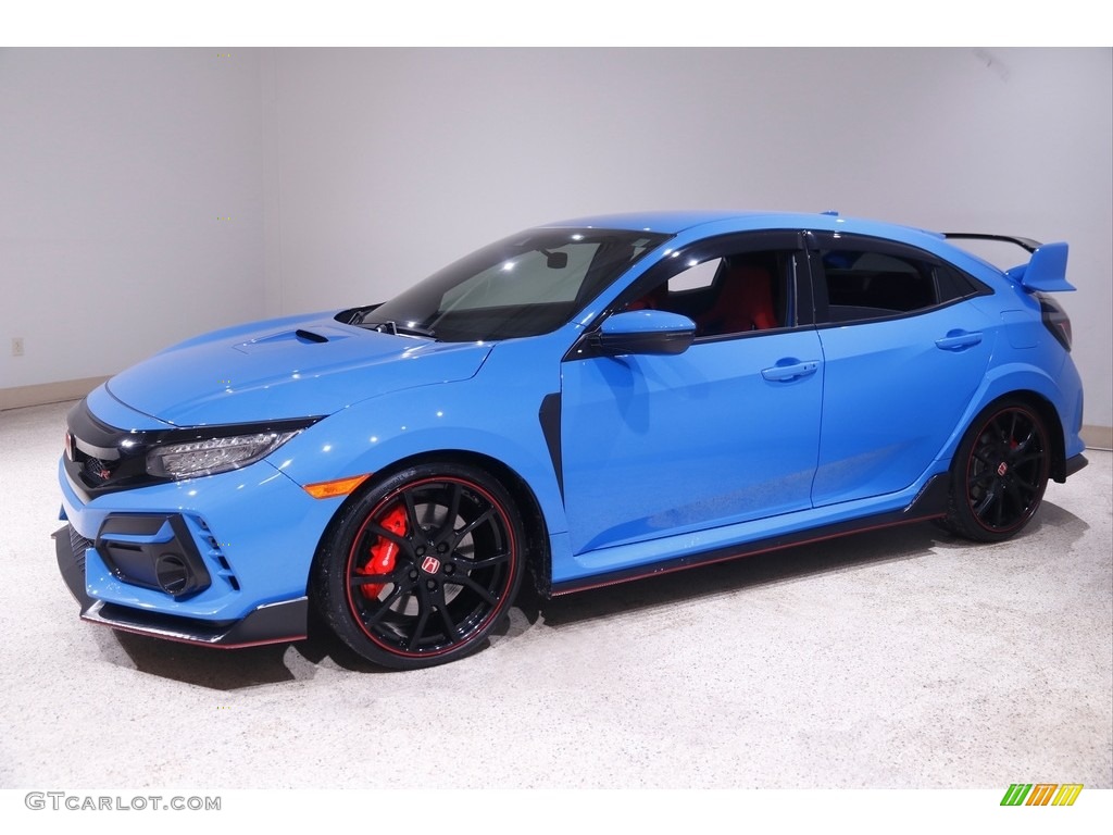 Boost Blue Pearl 2020 Honda Civic Type R Exterior Photo #143552646