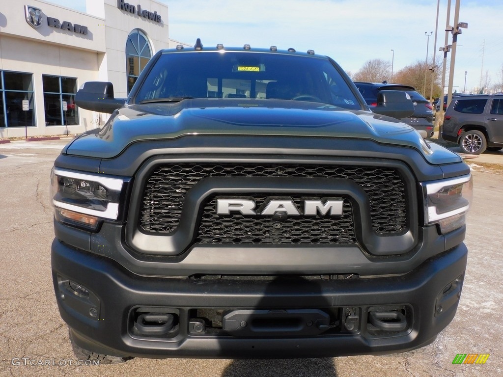2022 2500 Power Wagon Crew Cab 4x4 - Olive Green Pearl / Black photo #2