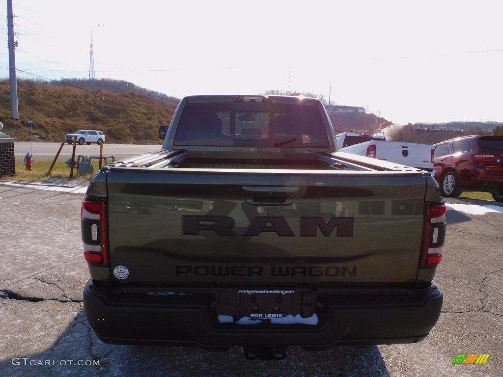 2022 2500 Power Wagon Crew Cab 4x4 - Olive Green Pearl / Black photo #6