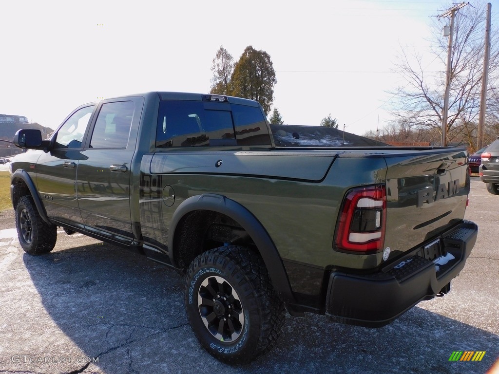2022 2500 Power Wagon Crew Cab 4x4 - Olive Green Pearl / Black photo #8