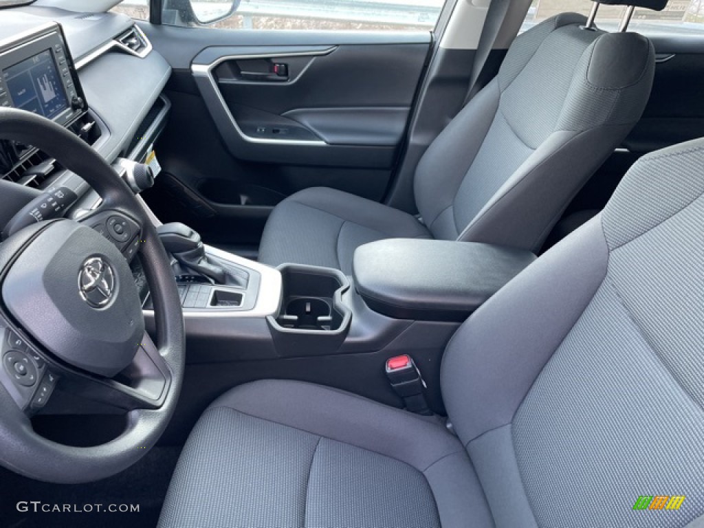 Black Interior 2022 Toyota RAV4 LE AWD Photo #143556058