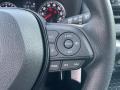 Black 2022 Toyota RAV4 LE AWD Steering Wheel