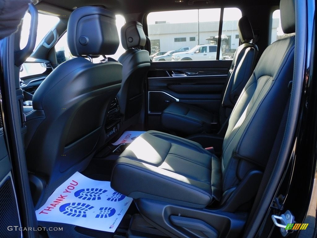 2022 Jeep Wagoneer Series III 4x4 Rear Seat Photo #143556775