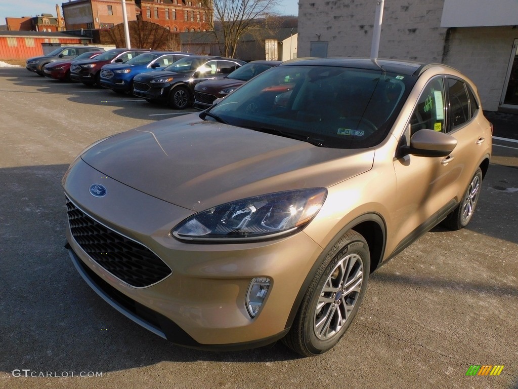 2021 Escape SEL 4WD - Desert Gold Metallic / Ebony photo #7
