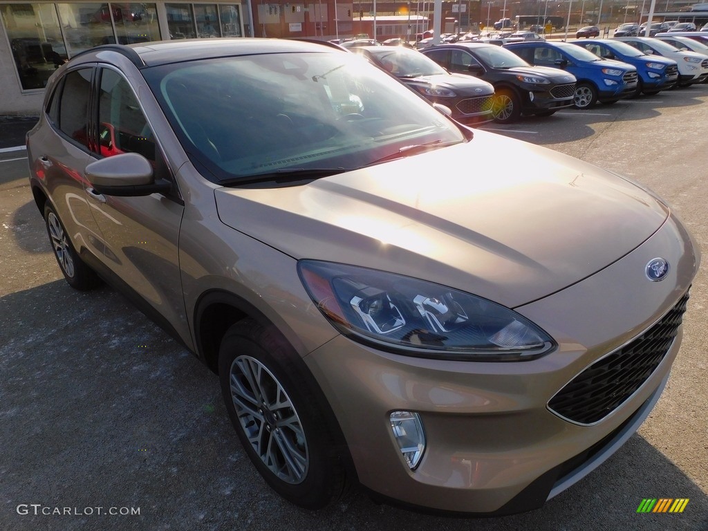 2021 Escape SEL 4WD - Desert Gold Metallic / Ebony photo #9