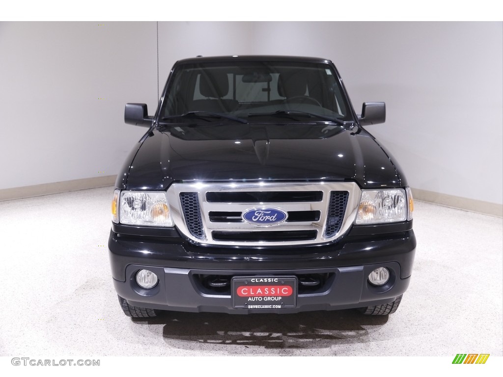2011 Ranger XLT SuperCab 4x4 - Black / Medium Dark Flint photo #2