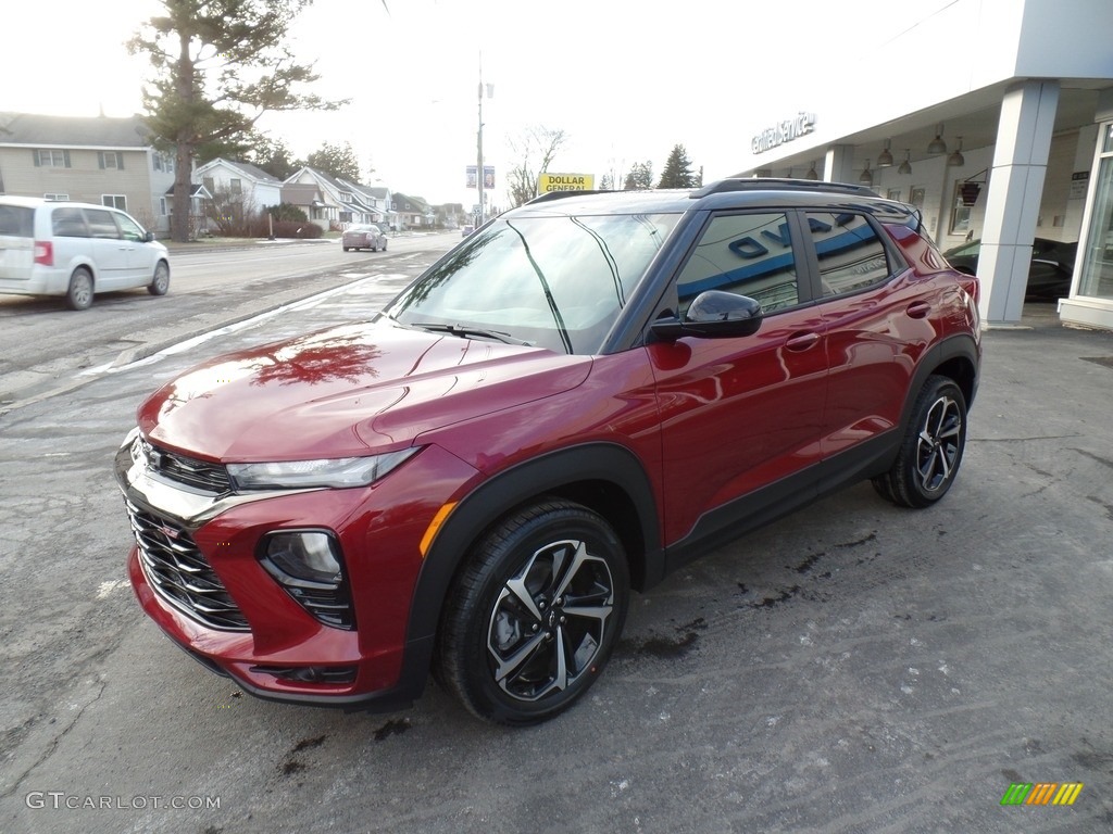 Crimson Metallic 2022 Chevrolet TrailBlazer RS Exterior Photo #143557666
