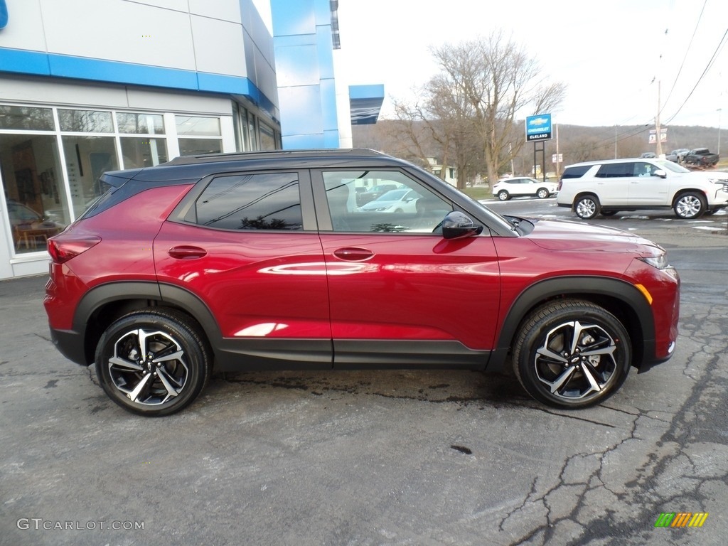 Crimson Metallic 2022 Chevrolet TrailBlazer RS Exterior Photo #143557765