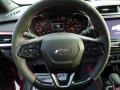 Jet Black w/Red Accents 2022 Chevrolet TrailBlazer RS Steering Wheel