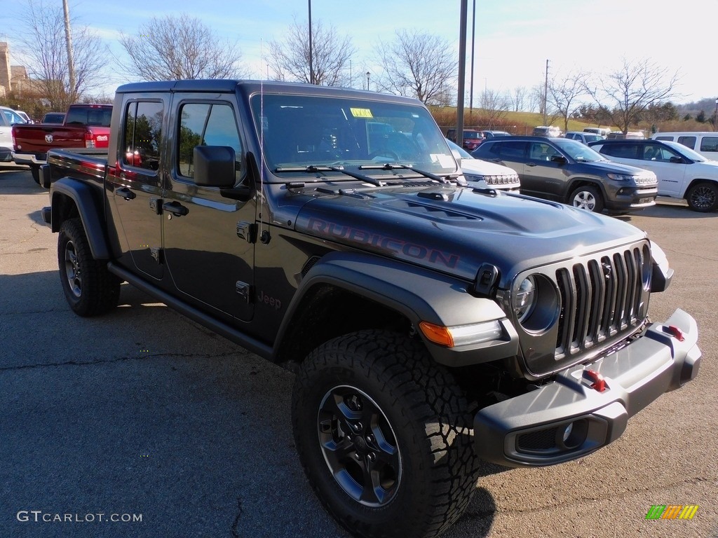 Granite Crystal Metallic 2022 Jeep Gladiator Rubicon 4x4 Exterior Photo #143558137