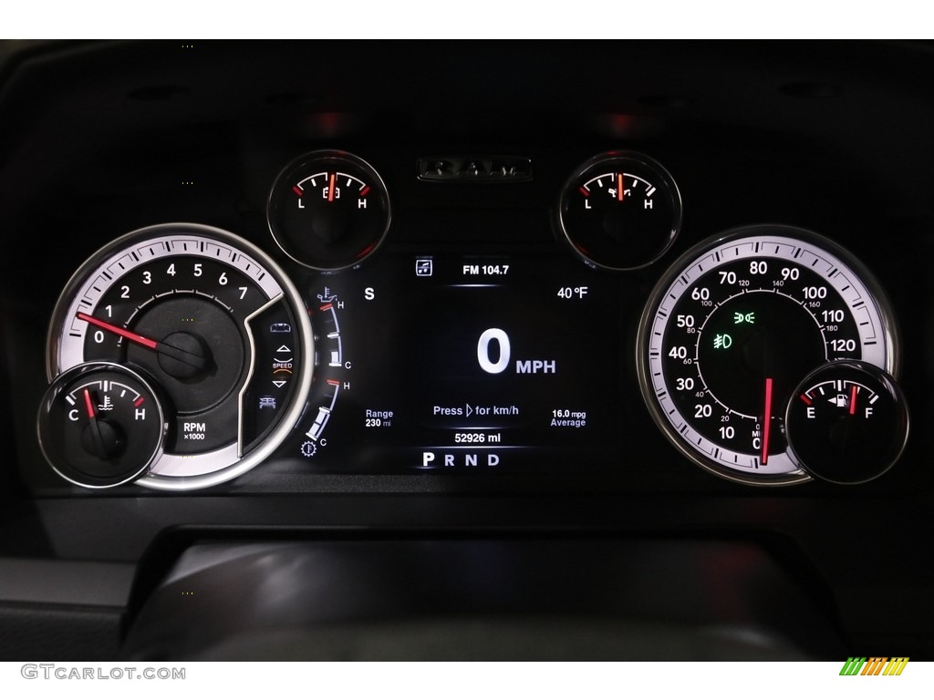 2016 Ram 1500 Sport Quad Cab 4x4 Gauges Photos