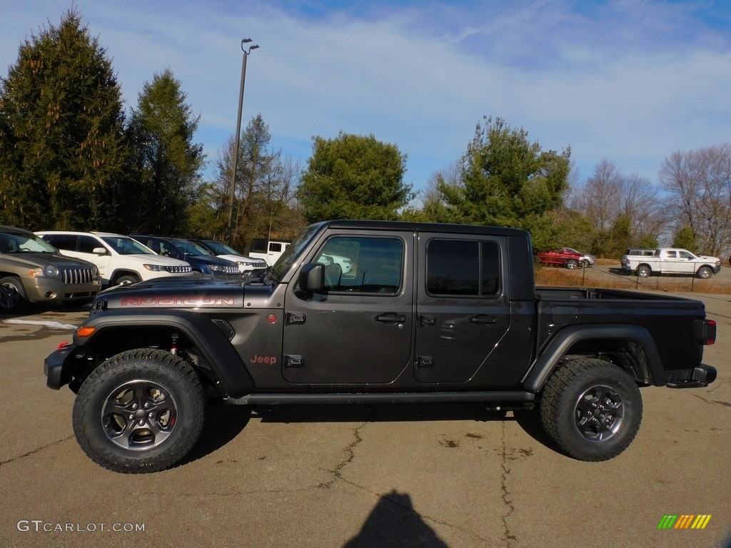 Granite Crystal Metallic 2022 Jeep Gladiator Rubicon 4x4 Exterior Photo #143558248