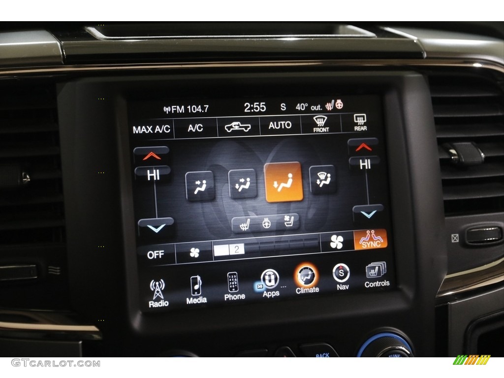 2016 Ram 1500 Sport Quad Cab 4x4 Controls Photo #143558290