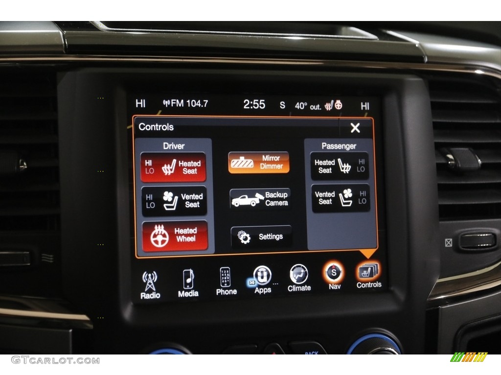 2016 Ram 1500 Sport Quad Cab 4x4 Controls Photos
