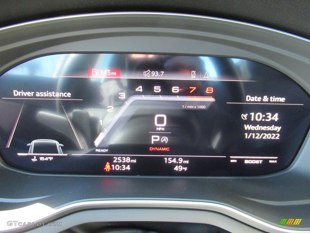 2021 Audi S4 Prestige quattro Gauges Photos