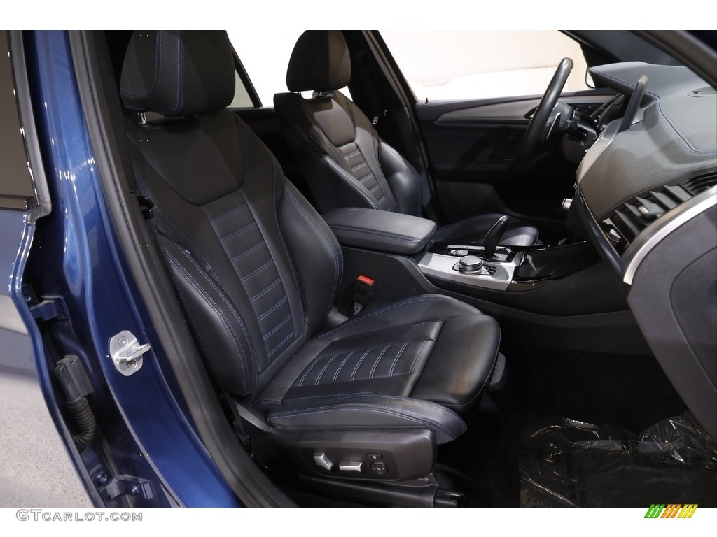 2020 X3 M40i - Phytonic Blue Metallic / Black photo #18