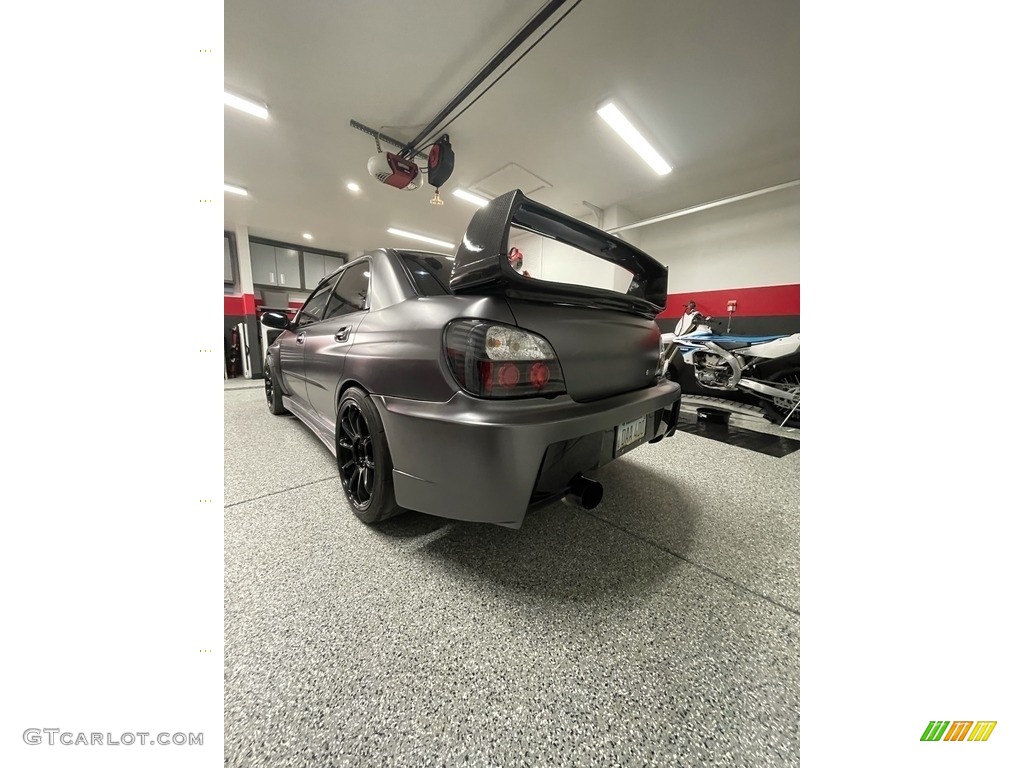 2002 Impreza WRX Sedan - Platinum Silver Metallic / Gray photo #5