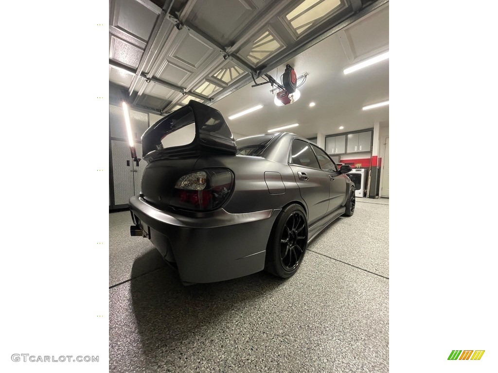 2002 Impreza WRX Sedan - Platinum Silver Metallic / Gray photo #8