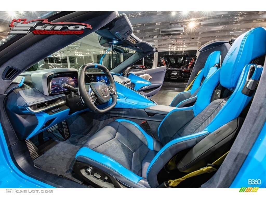 2022 Chevrolet Corvette Stingray Convertible Front Seat Photo #143560522