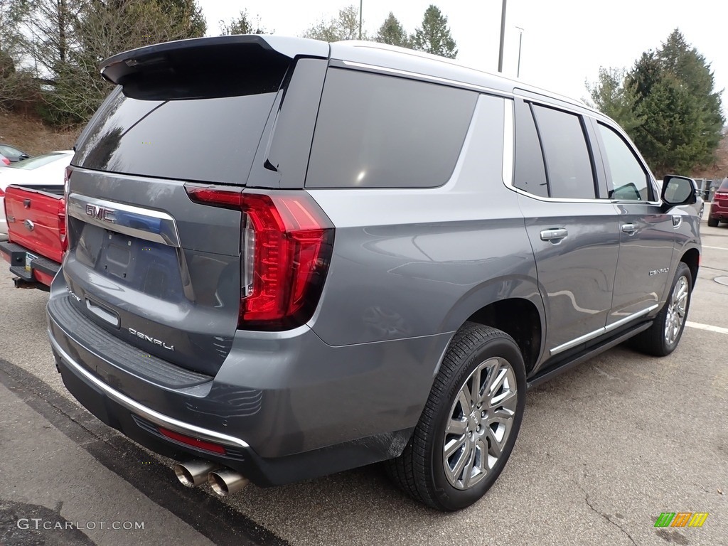 2021 Yukon Denali 4WD - Satin Steel Metallic / Jet Black photo #4
