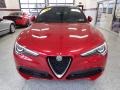 2018 Rosso Alfa (Red) Alfa Romeo Stelvio Ti Sport AWD  photo #2