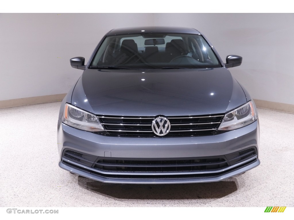 2016 Jetta S - Platinum Grey Metallic / Titan Black photo #2
