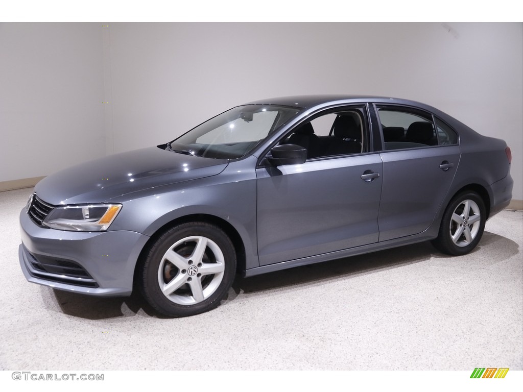 2016 Jetta S - Platinum Grey Metallic / Titan Black photo #3