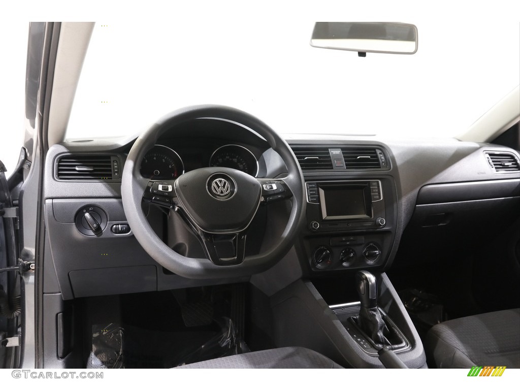2016 Jetta S - Platinum Grey Metallic / Titan Black photo #6
