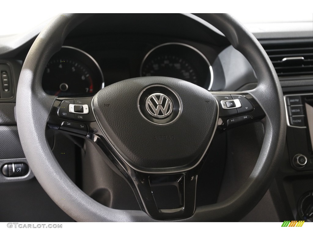 2016 Jetta S - Platinum Grey Metallic / Titan Black photo #7